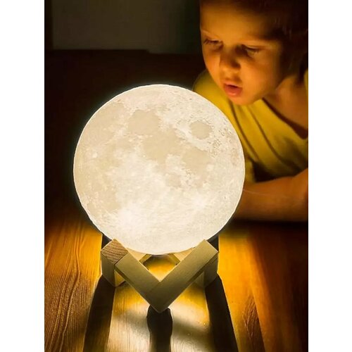 Ночник Луна 15 см разноцветный 1360₽