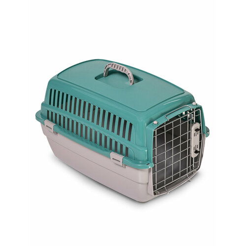 Переноска My Pets Solutions VOYAGER MEDIUM IATA 54x35x34 h см светло-голубой