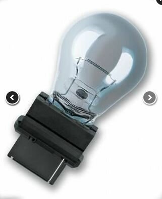 Лампа автомобильная вспомогательного освещения OSRAM ORIGINAL LINE P27W, 27 Вт 12 В (цоколь W2.5x16d), 1 шт; 3156