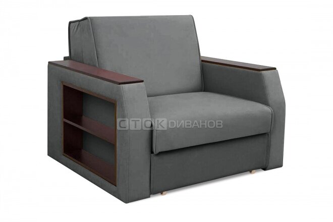 фото Кресло-кровать Таун, расцветка Smokey, механизм аккордеон