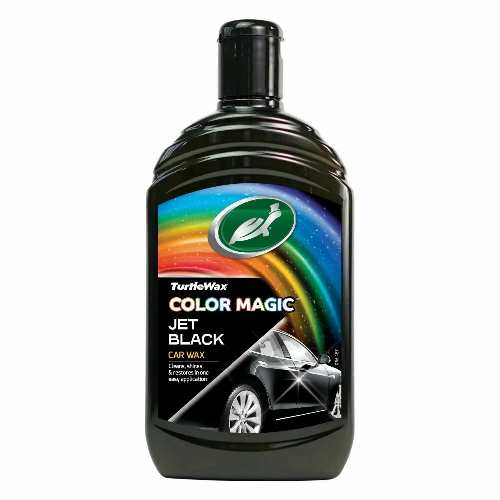 Полироль для автомобиля кузова Черный Turtle Wax Color Magic, 1 шт. х 500мл