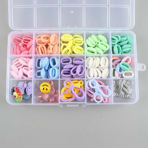 Набор для создания украшений набор 12 цветов фурнитура шармы 749₽