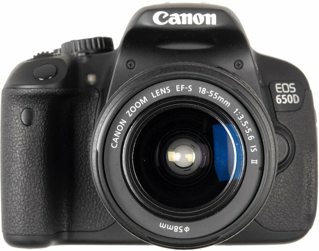 Фотоаппарат CANON 650D kit 18-55mm ii , черный