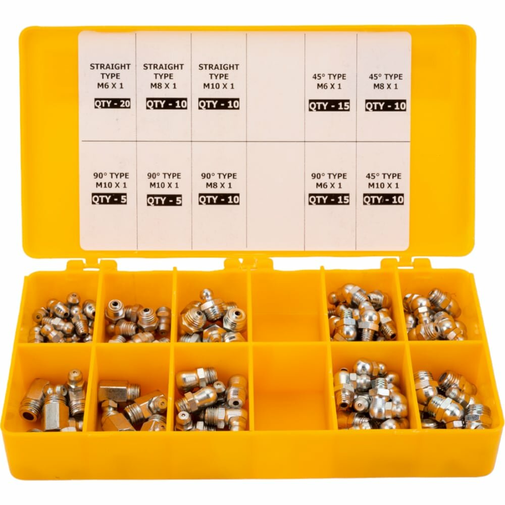 Комплект пресс-масленок Groz GR43991