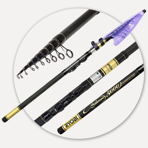 Изображение товара Удилище телескопическое Ryobi Silence, длина 5,00 метра, тест 5-25 грамм