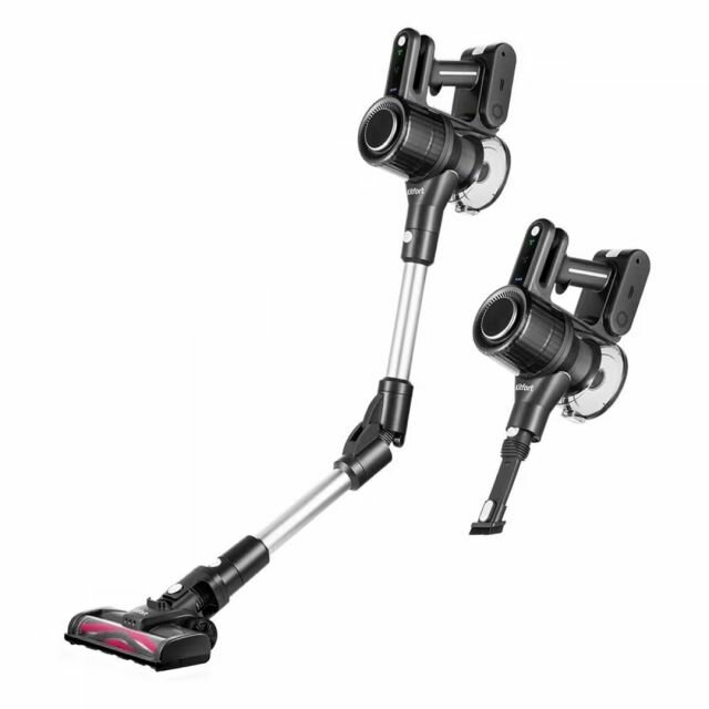 фото Вертикальный пылесос Kitfort КТ-5168-3 черно-белый