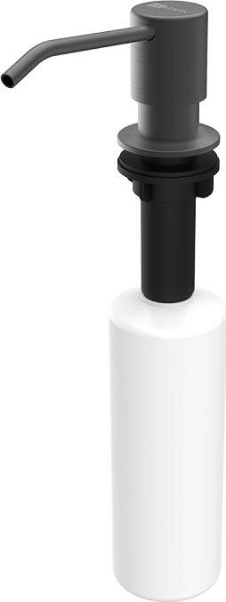Дозатор для жидкого мыла Lemark Expert LM8201BLN, черный
