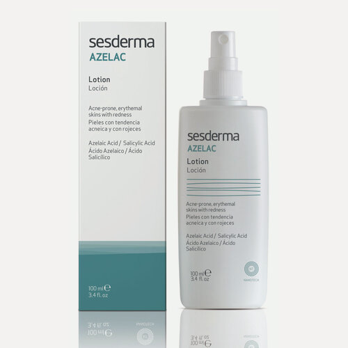 Изображение товара Sesderma AZELAC Лосьон-спрей для кожи лица, волос и тела с салициловой и азелаиновой кислотами, 100 мл