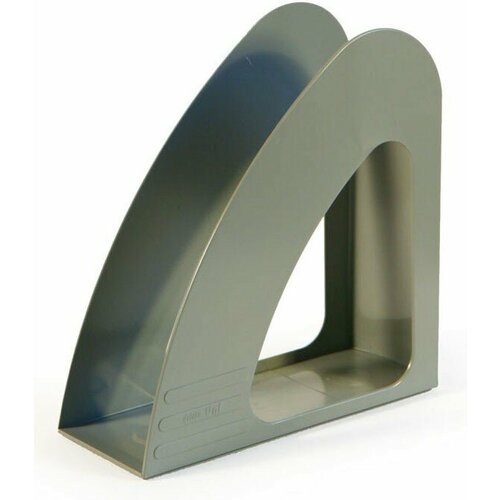 Лоток вертикальный Buro Оптима 240x240x90мм серый пластик 990₽