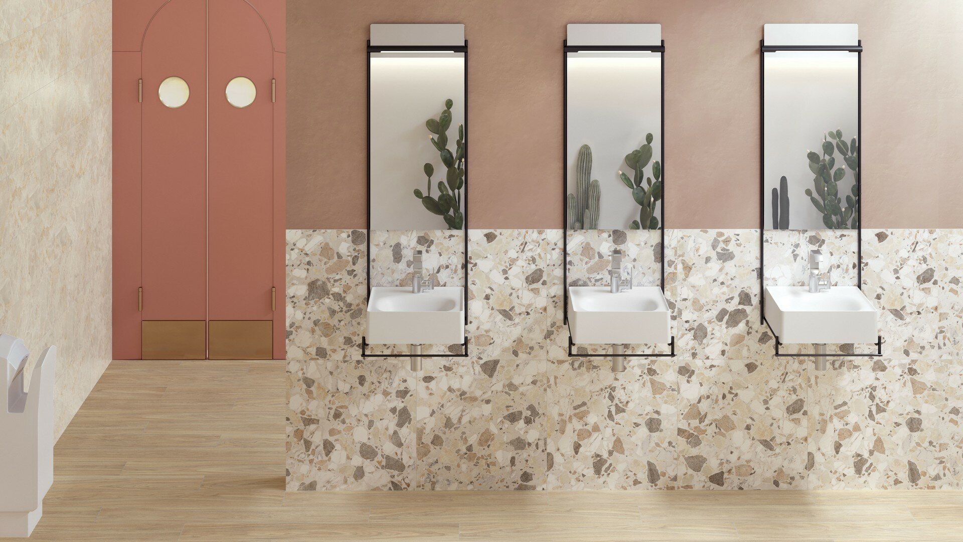 Керамогранит Vitra Marble-X Декор Терраццо Лаппато R9 60х60 K949791LPR01VTE0 мрамор морозостойкая