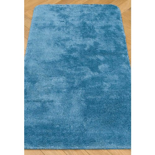 Коврик 100 на 160 см для ванной, синий Confetti Bath Atlanta 3531 Dark Blue