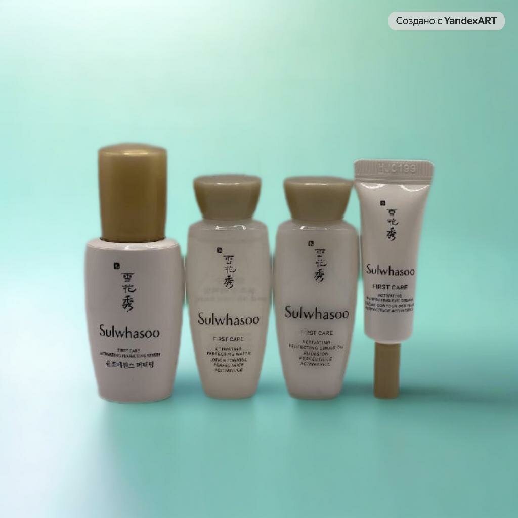 Набор увлажняющих миниатюр Sulwhasoo First Care Activating Perfecting Kit 4 Items