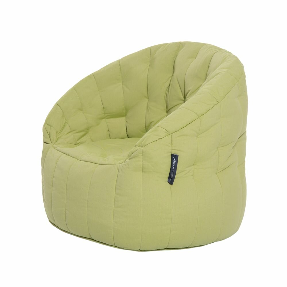 фото Дачное кресло Butterfly Sofa - Atlantic Denim (голубой, олефин) - садовая мягкая мебель для террасы, веранды, беседки, бассейна