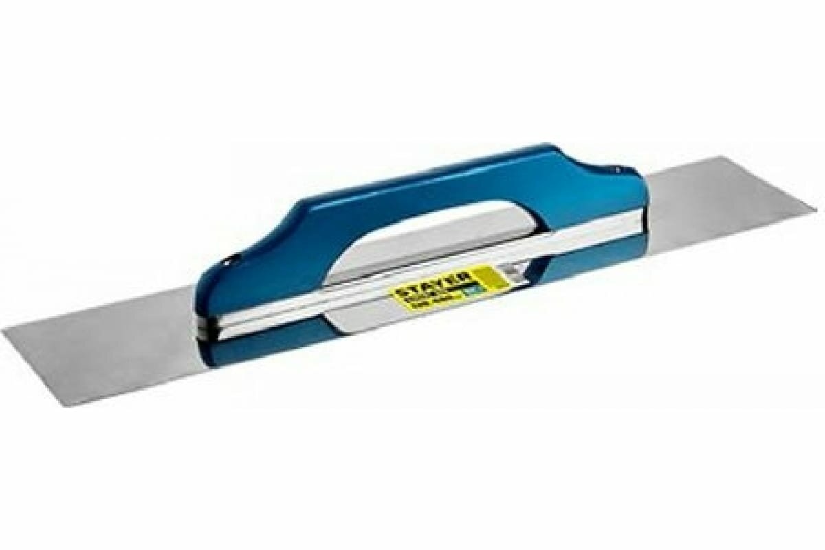 Stayer Eхpert 600 130х600 мм гладилка "Швейцарская" нержавеющая с деревянной ручкой 08034