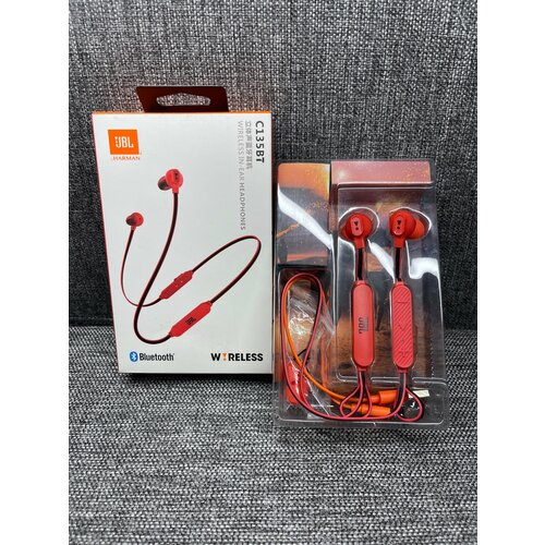 Беспроводные наушники JBL C135BT красный 219900₽