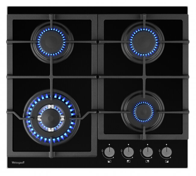 фото Газовая варочная панель Weissgauff HGG 641 BGV