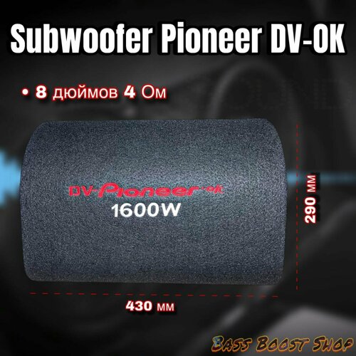Сабвуфер DV-Pioneer ok 8 6799₽