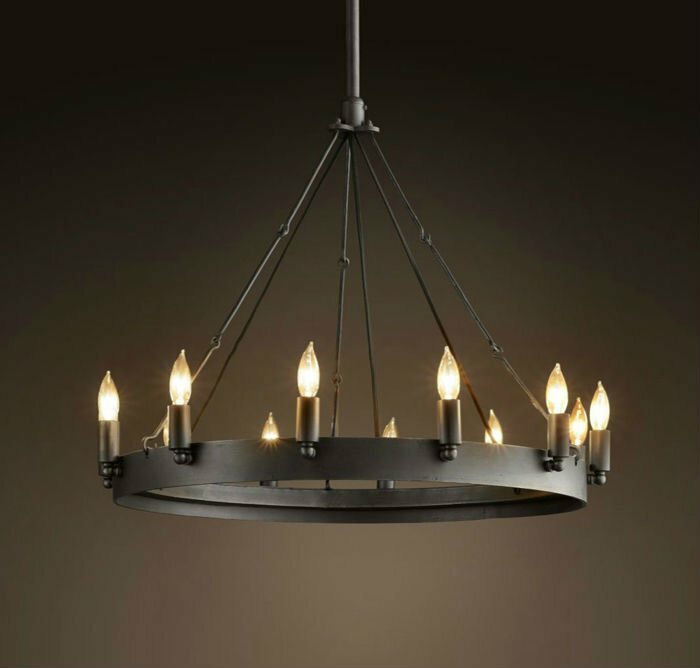 фото Loft Concept Люстра Camino Round Chandelier designed by Jon Sarriugarte 40.119