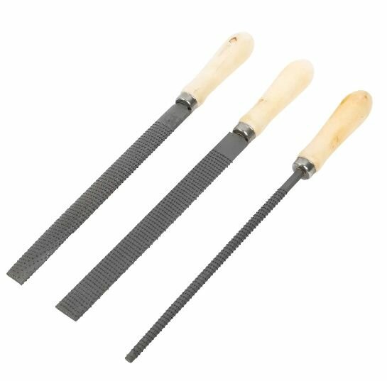 фото Набор рашпилей, 3 предмета