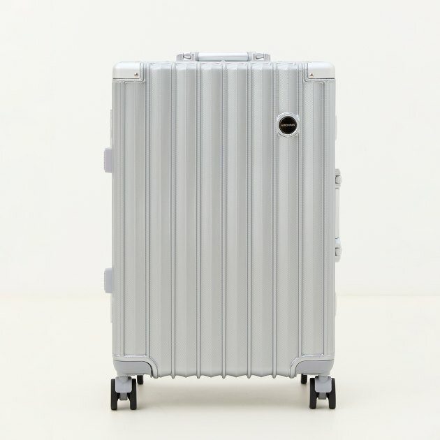 фото Чемодан Mironpan 32401 M серебряный