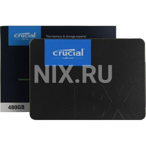 SSD накопитель CRUCIAL BX500 480Гб, 2.5", SATA III - фото №13
