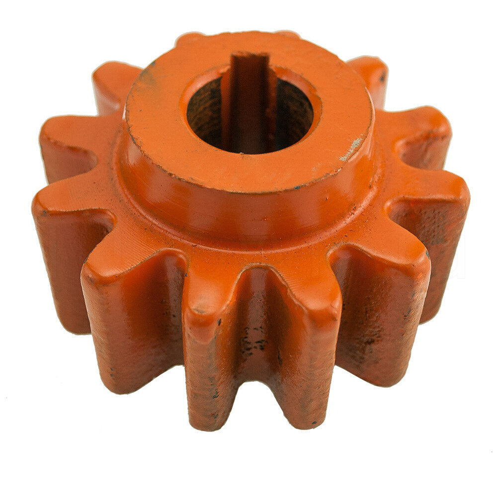 Шестерня для бетономешалки 12 зубьев Лебедянь (D19х66мм B30мм)