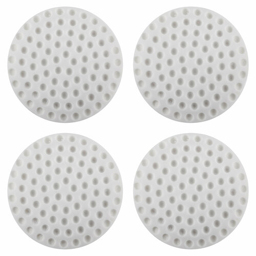 Протектор настенный набор 4 шт белый Защитные силиконовые накладки от сколов и повреждений защита от ударов дверной ручки 319₽