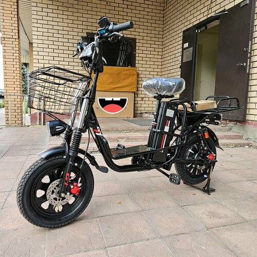 Электровелосипед GT Monster стальной 16 60В Li-Ion 21Ач черный 71200₽