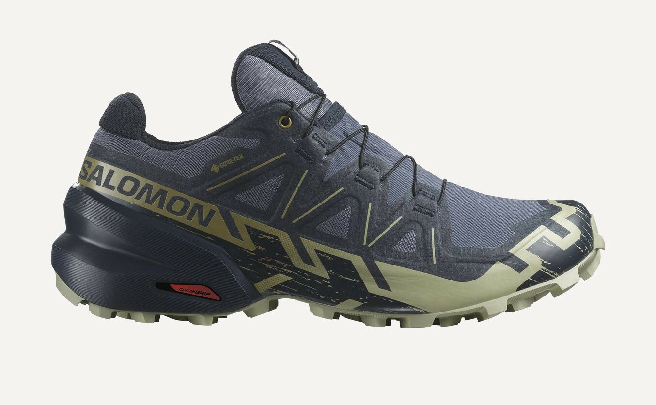 Кроссовки Salomon Speedcross 6 GTX, размер RU 45.5 UK 12 US 12.5, серый