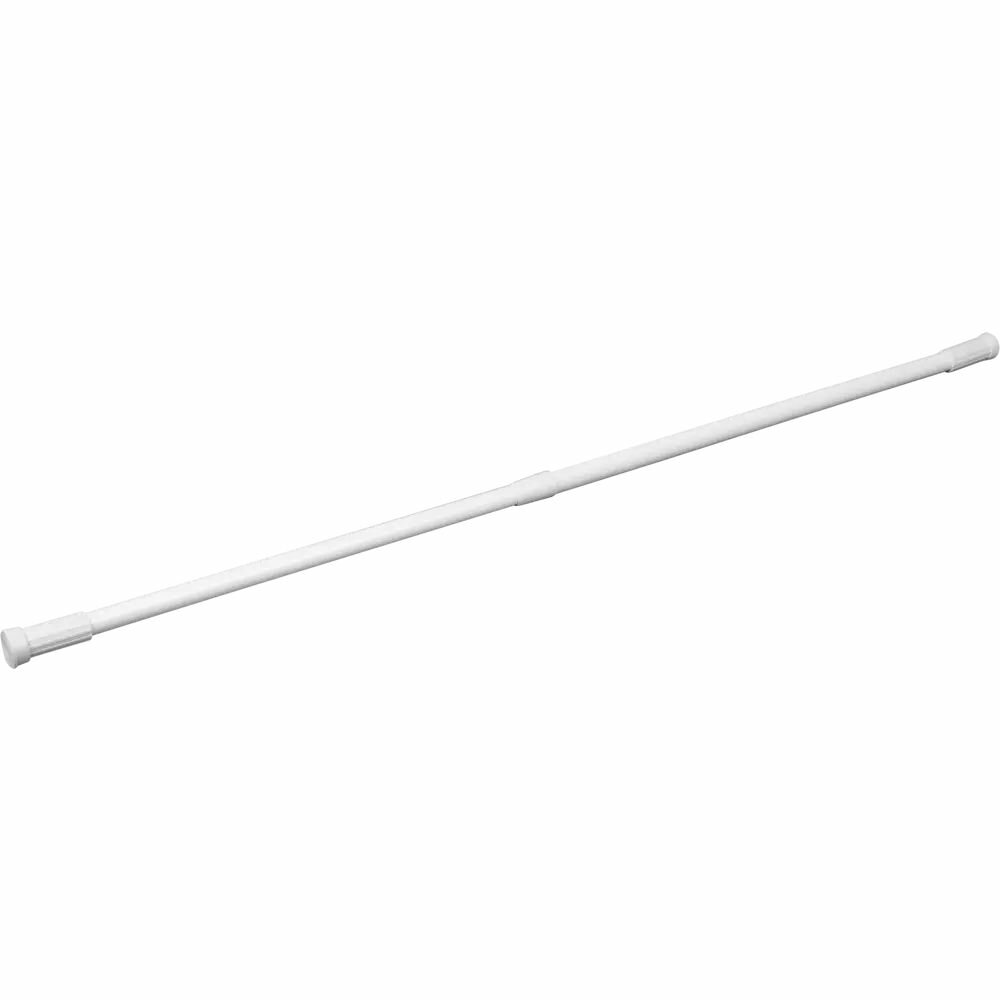 Карниз для ванной телескопический 70-120 см цвет белый