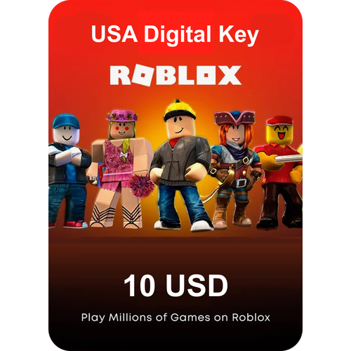 Подарочная карта Roblox 10 USD Америка Gift Card Roblox 10 USD USA 939₽