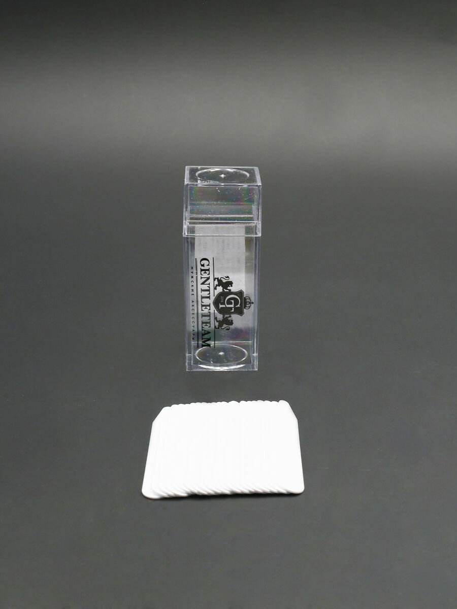 Косточки для воротника рубашки GENTLETEAM, пластик, 10 штук, 7 см