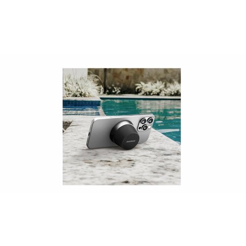 Магнитная колонка портативная MOMAX 1-Vibe Go Magnetic Portable True Wireless Speaker 700mAh 3W Черный 495000₽