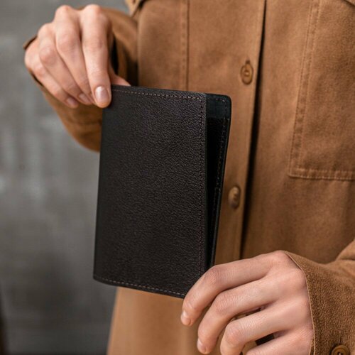 Обложка для паспорта MONOMOUNT, коричневый