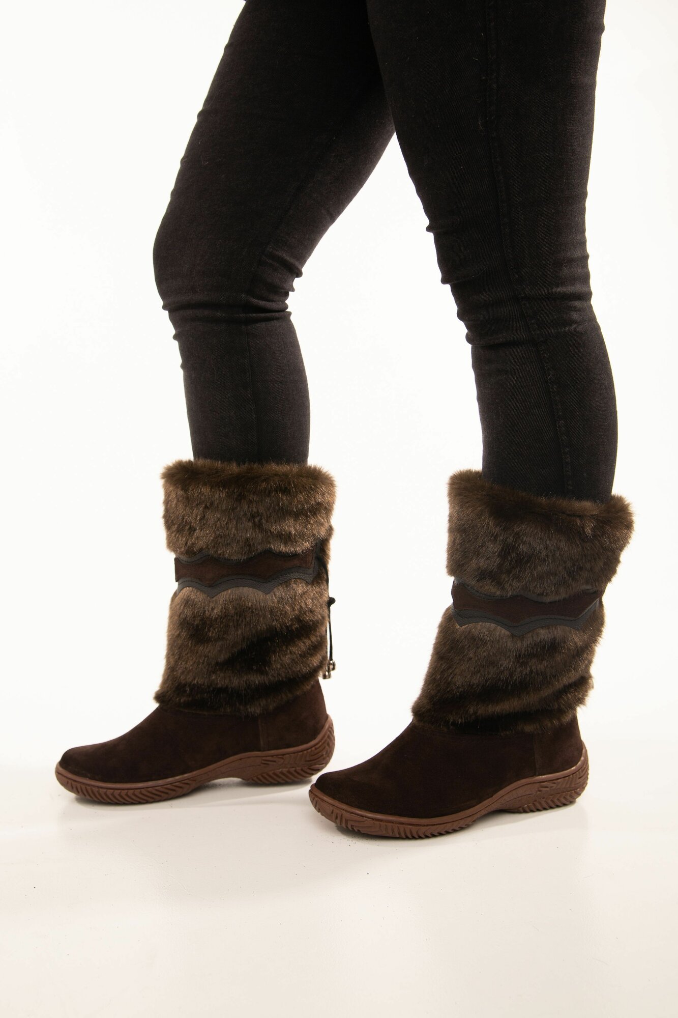 Унты РУСУНТЫ Зима, размер 36, коричневый