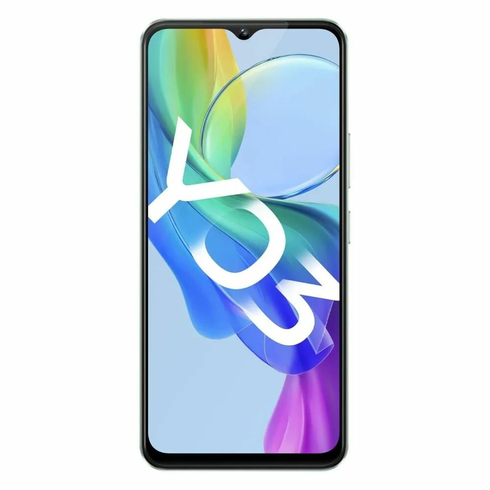 Смартфон Vivo Y03 4/128 ГБ Ростест, Dual nano SIM, зеленый — фото 1