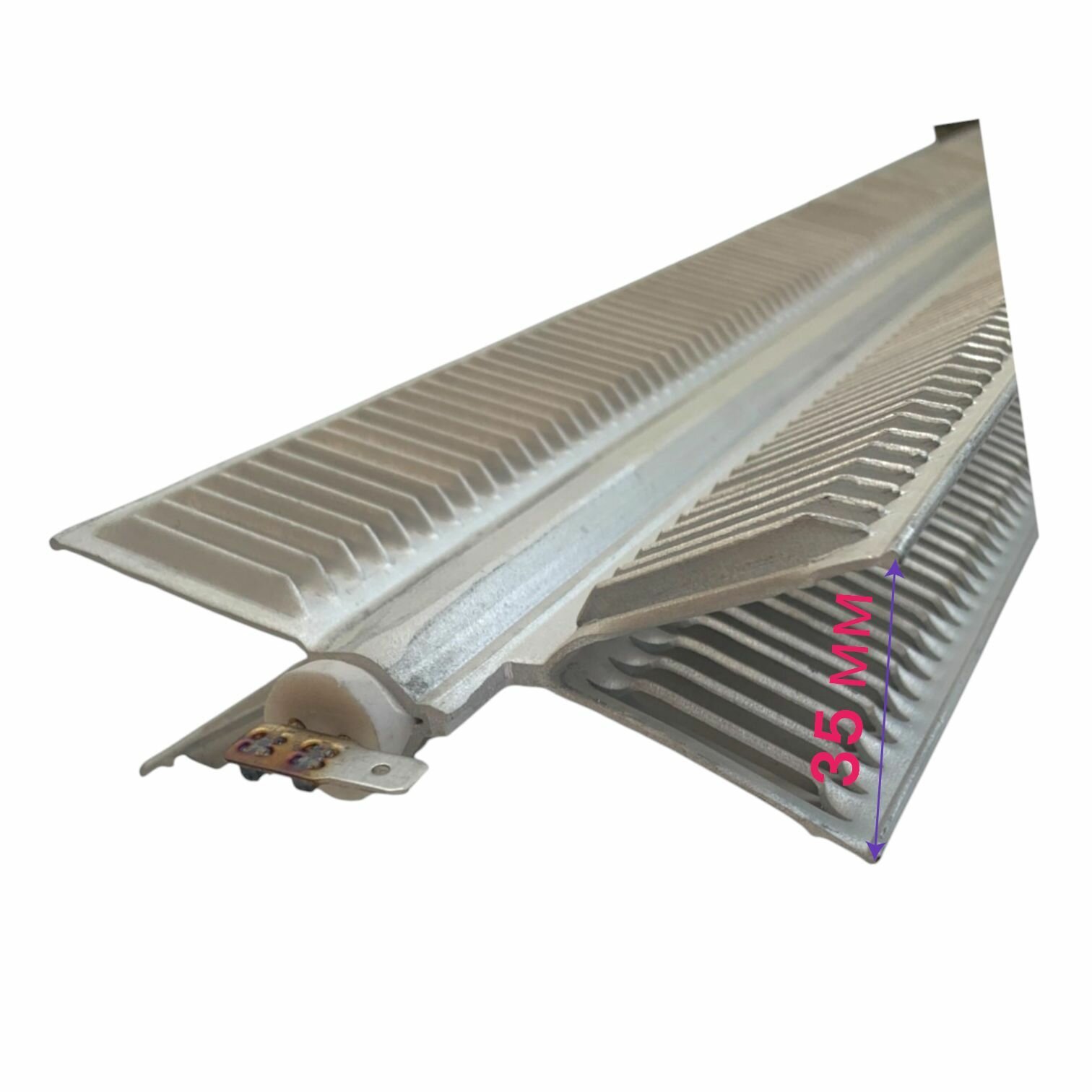 Универсальный ТЭН 2000W (1000W+1000W) для конвекторов — фото 1