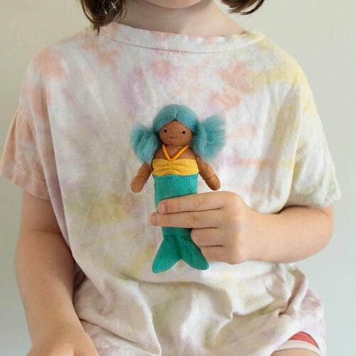 Мягкая куколка Русалка в подарочной коробке Olli Ella, США