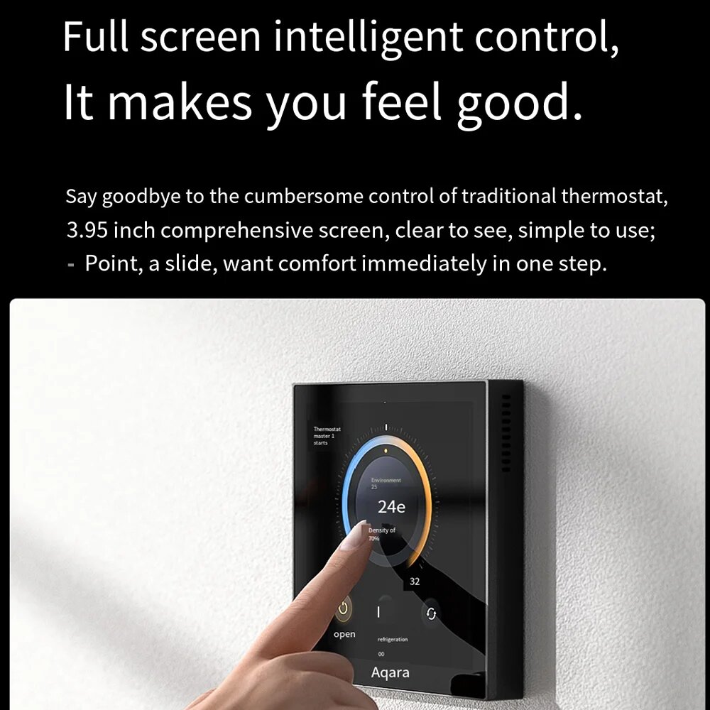 Aqara Smart Thermostat S3 — фото 1