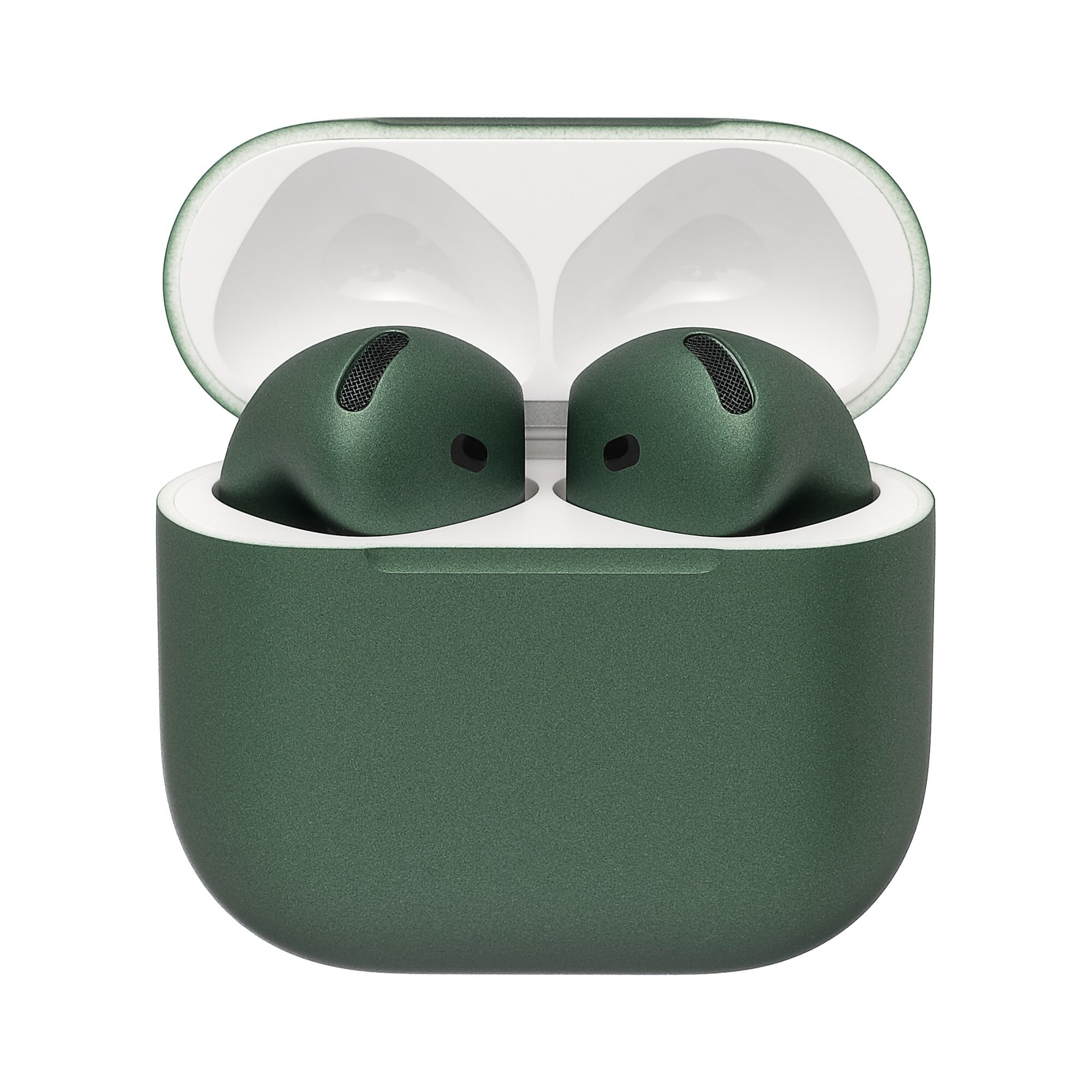 Беспроводные наушники Apple AirPods 4 (4-го поколения) USB‐C (Type-C) с активным шумоподавлением ANC custom, зеленые металлик