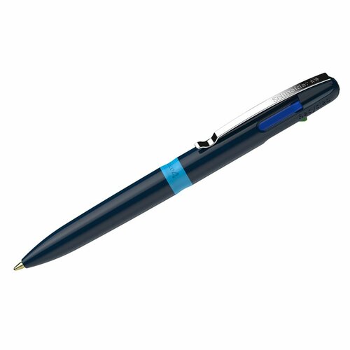 фото Ручка шариковая автоматическая 4-в-1 schneider take 4 (0.5мм, 4 цвета) 10шт. (138003)