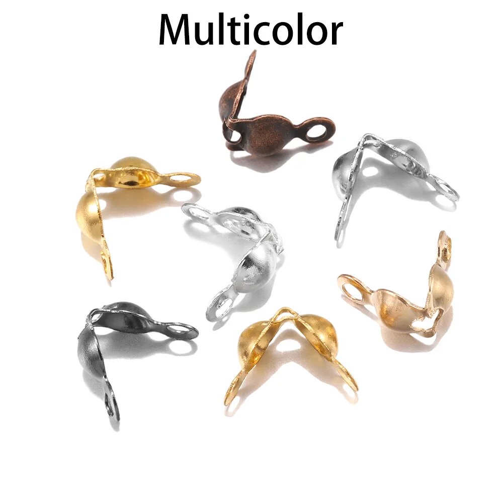 Металлические застежки-коннекторы YouYoungDifferent 4*7 мм 200 шт Multicolor