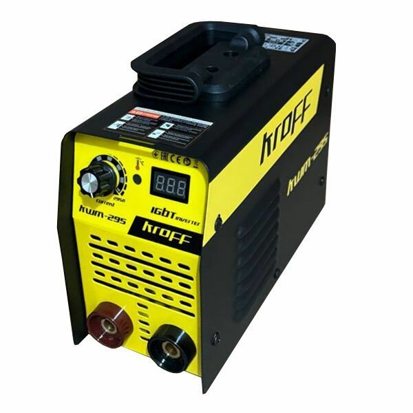 Сварочные Аппараты Сварочный аппарат инвертор Kroff KWM295 295А, 260В, ММА / маска в подарок