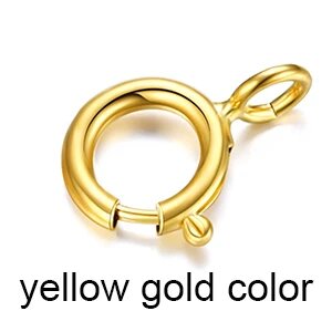 Застежка для ожерелья и браслетов Sinya 18k золото 5mm yellow gold color