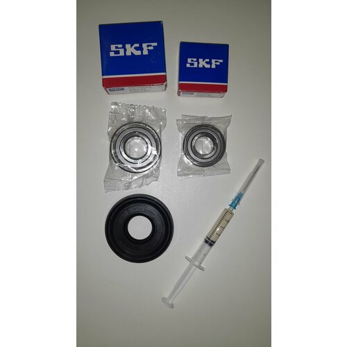 Ремкоплект бака INDESITAriston подшипники SKF 6203 ZZSKF6204 ZZсальник 25x4764x7105 смазка HIDRA-2 2 гр 1413₽