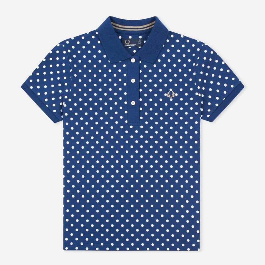 Поло FRED PERRY, размер 10 UK / M, синий
