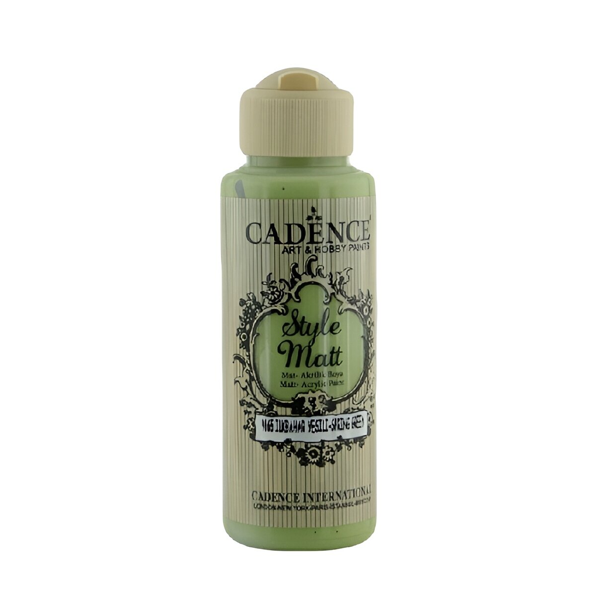 Акриловая краска Cadence Style Matt Acrylic Paint, 120 ml. Spring Green-S9065