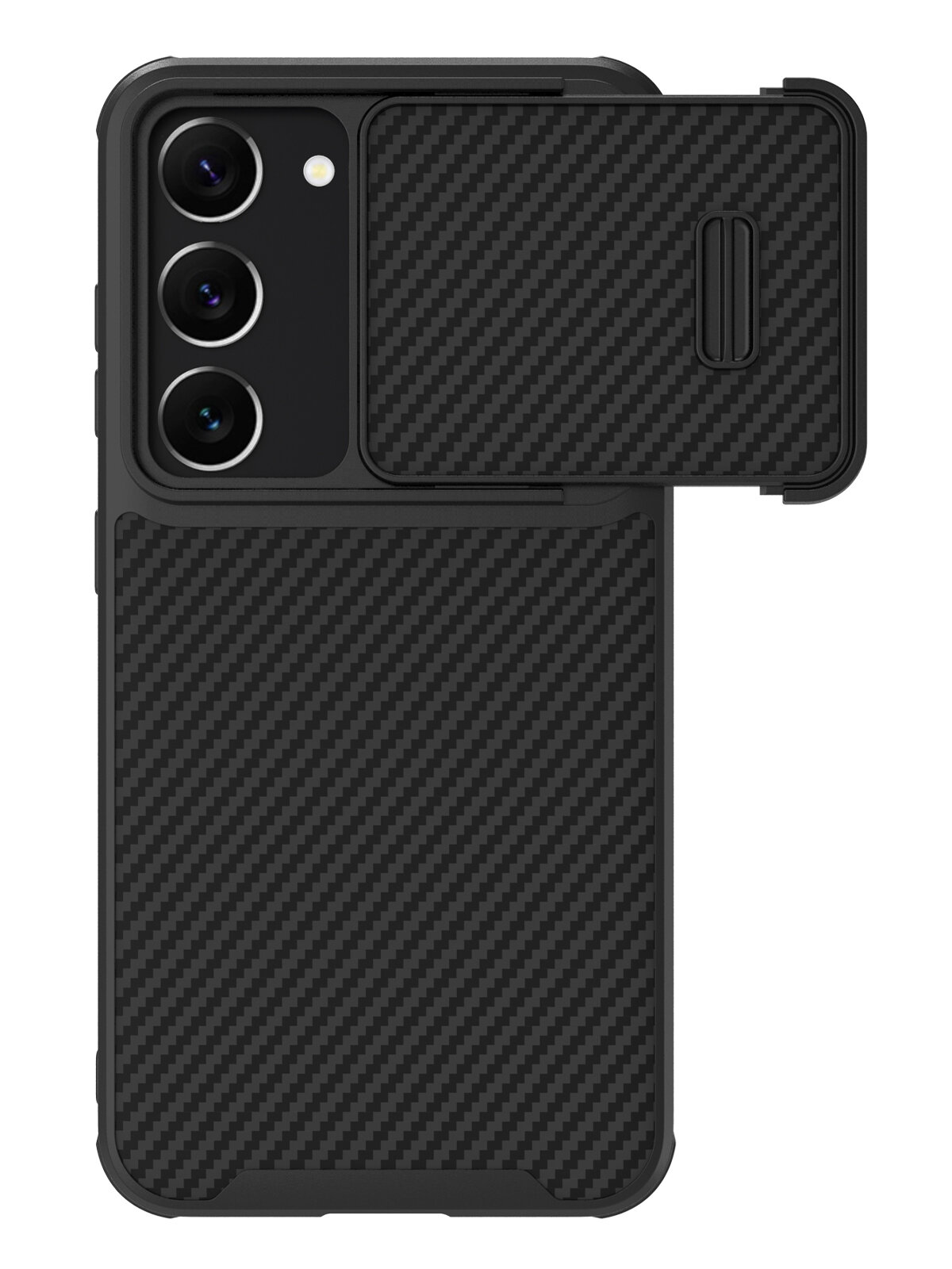 Nillkin для Galaxy S23+ чехол Synthetic Fiber S Black
