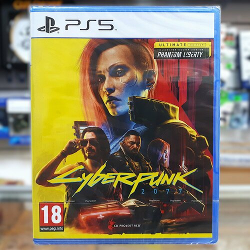 Игра для Sony PlayStation 5 - Cyberpunk 2077 Ultimate Edition русская версияв DLC только русские субтитры 5600₽