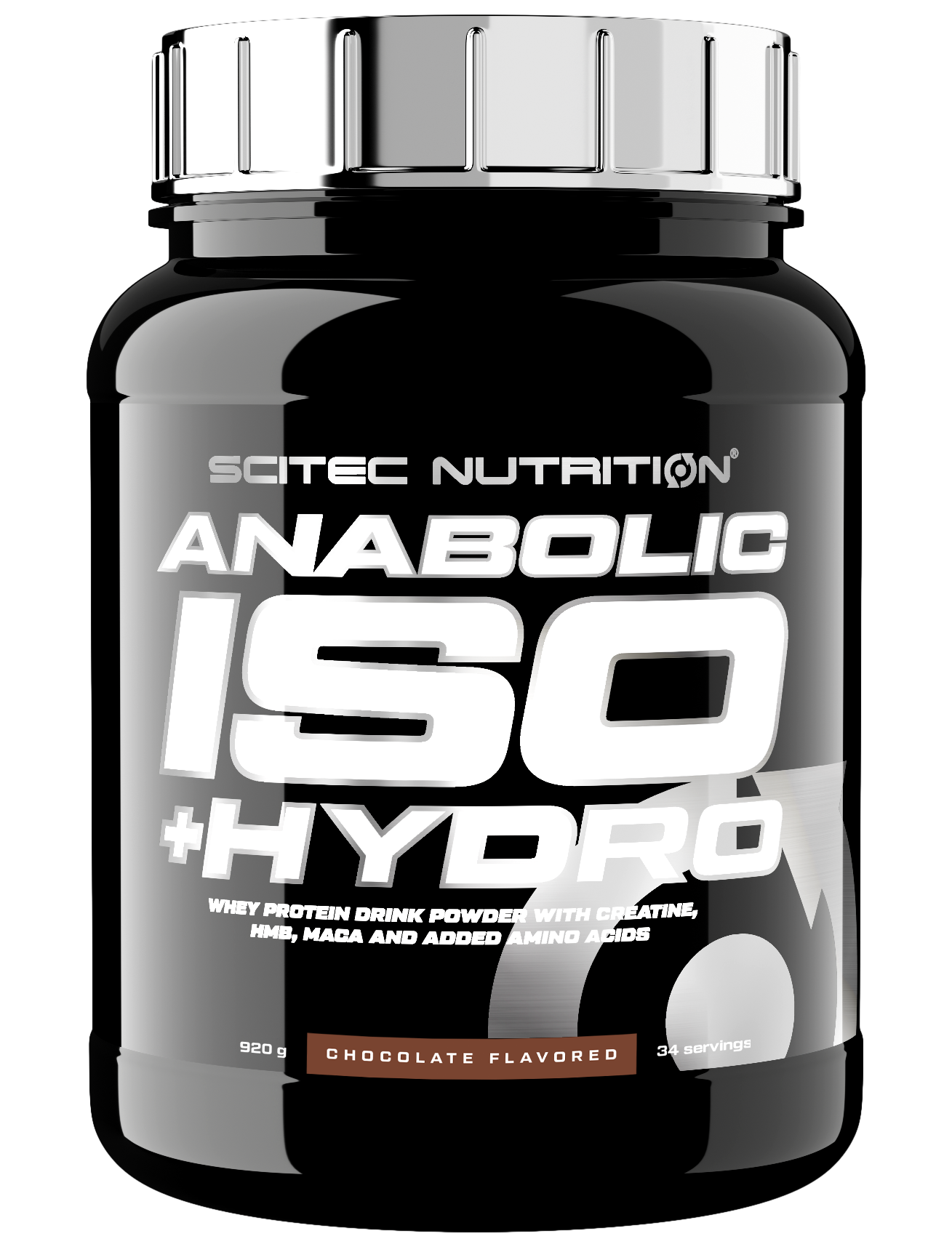 Протеин сывороточный изолят + гидролизат Scitec Nutrition Anabolic Iso + Hydro 920 г шоколад